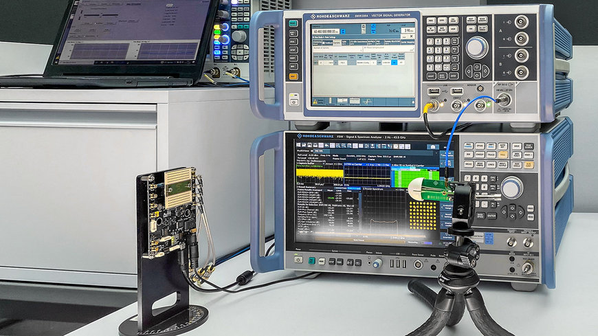 罗德与施瓦茨和西弗斯半导体合作，测试高达71 GHz的5G射频收发器